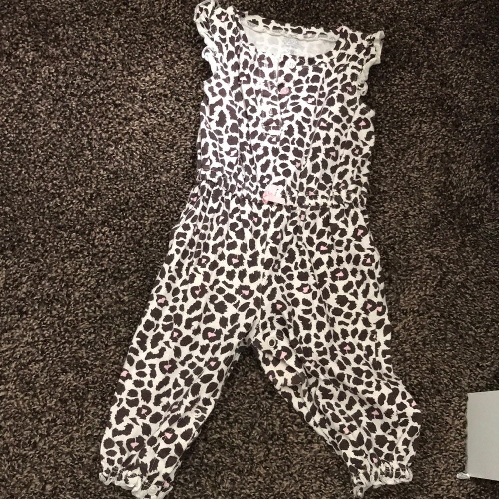 Cheetah romper
